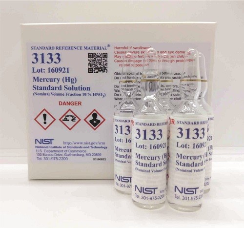  SRM 3133 汞 (Hg) 標(biāo)準(zhǔn)溶液
