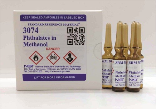 SRM 3074 - 甲醇中鄰苯二甲酸酯