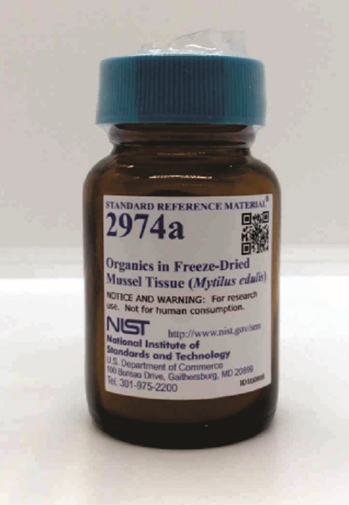 SRM 2974a - 凍干貽貝組織中的有機(jī)物(紫貽貝)