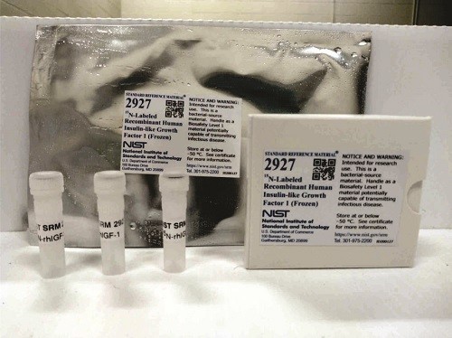 SRM 2927 - 15N標(biāo)記重組人胰島素樣生長因子1(冷凍)