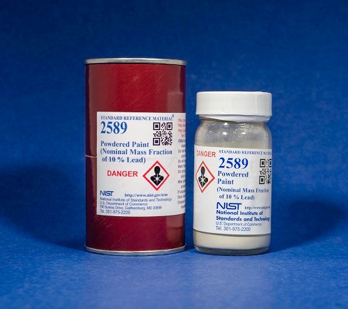 SRM 2589 - 粉狀油漆(10%鉛的名義質(zhì)量分數(shù))