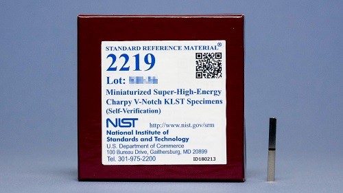 SRM 2219 - 微型超高能Charpy V-缺口KLST試件(自驗證)