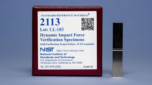 SRM 2113 - 動(dòng)態(tài)沖擊力驗(yàn)證樣本(自驗(yàn)證，8毫米前鋒；33 kN標(biāo)稱)