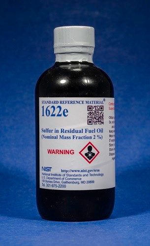 SRM 1622e - 殘余燃料油中的硫(公稱質(zhì)量分數(shù)2%)