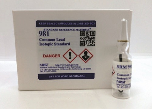 SRM 981 - 共同鉛同位素標準品