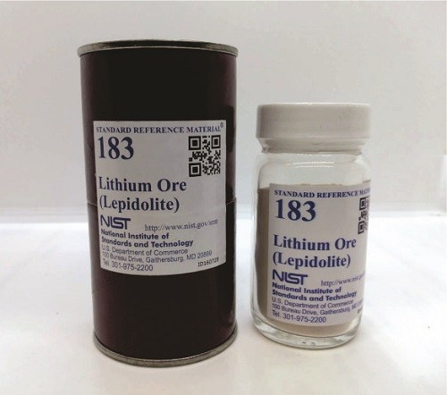 SRM 183 - 鋰礦(鱗云石)標準品