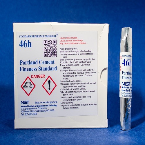 SRM 46h - 硅酸鹽水泥細(xì)度標(biāo)準(zhǔn)標(biāo)準(zhǔn)品